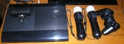 Продам PlayStation 3 slim 500 gb + 1 dualshok( Джойстик)+PS Eye + Move 2шт. 